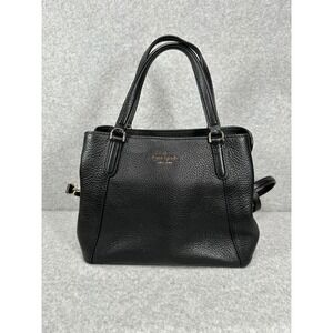 Kate Spade New York Jackson triple compartment satchel in black NEW